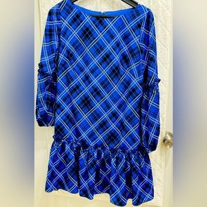 Gorgeous vibrant blue dress by Eliza J